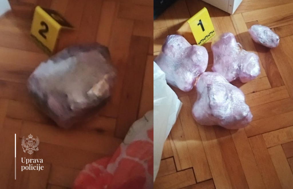 Uprava policije: Uhapšen Beranac, pronađeno oko 1,5 kilograma marihuane