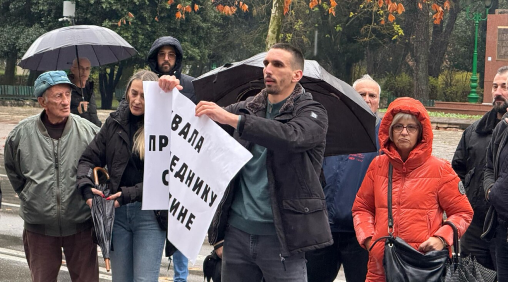 Protestovale porodice uhapšenih na Kosovu