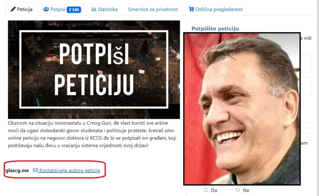 Marković podržao “Ima nas” pa pokrenuo peticiju za podršku protestima “Kamo śutra”