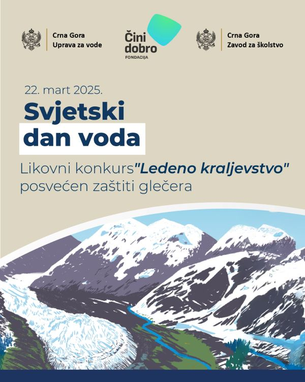 Likovni konkurs za osnovce povodom Svjetskog dana voda