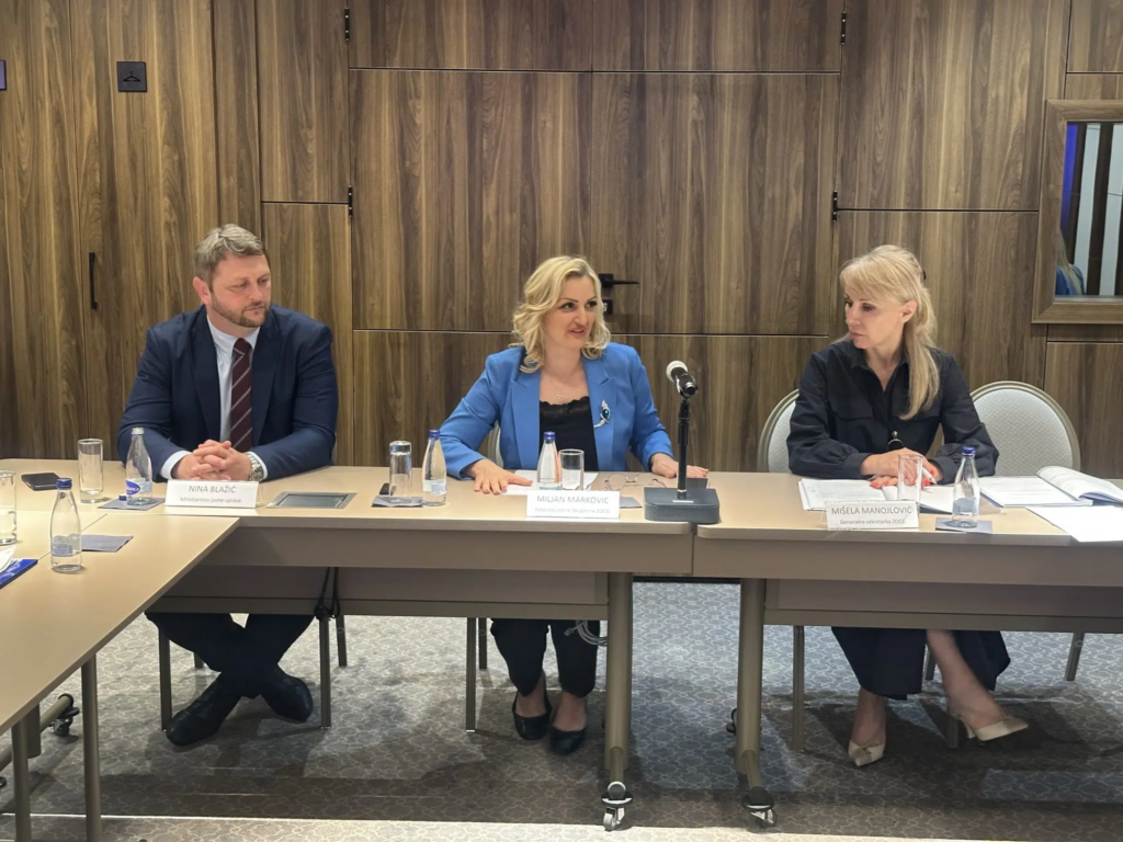 Borovinić Bojović izabrana za predsjednicu Skupštine Zajednice opština, Samir Agović za potpredsjednika