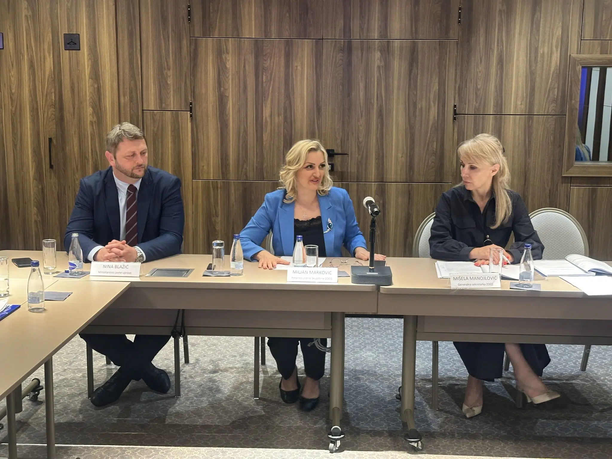 Borovinić Bojović izabrana za predsjednicu Skupštine Zajednice opština, Samir Agović za potpredsjednika