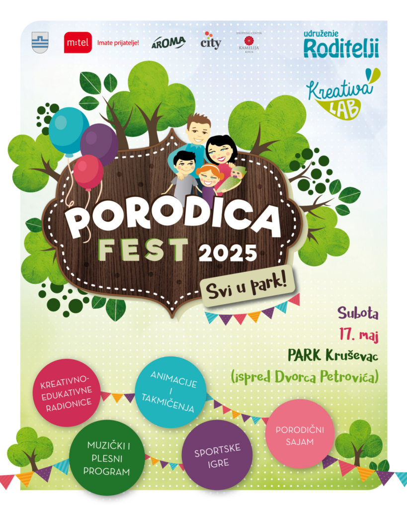 Međunarodni dan porodice Podgorica proslavlja Porodica festom