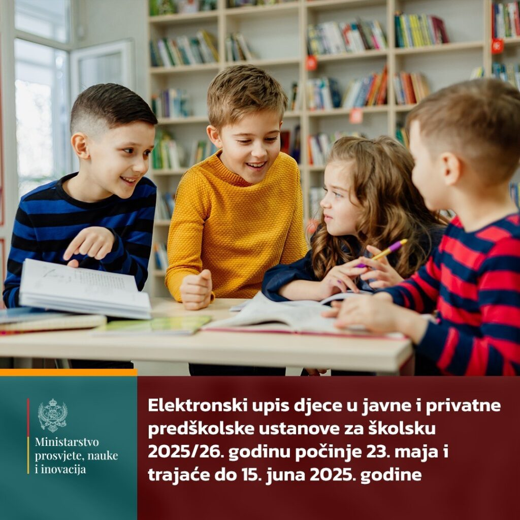 Od 23. maja počinje upis djece u vrtiće