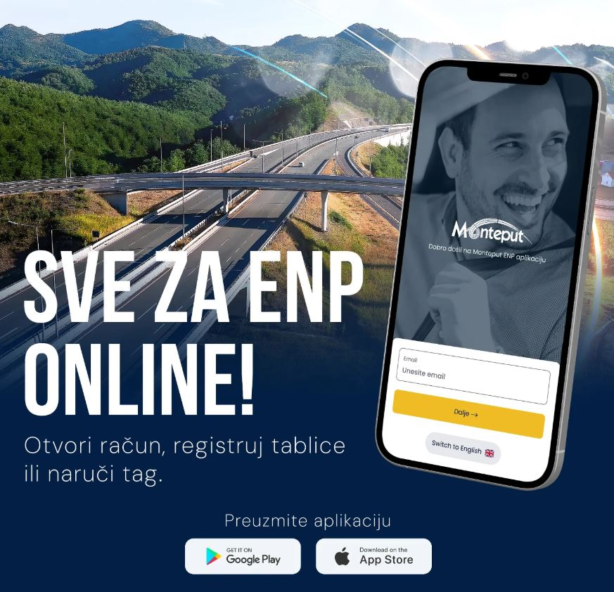 Monteput uveo video naplatu putarine: Bez TAG uređaja, uz brži prolaz i veću efikasnost