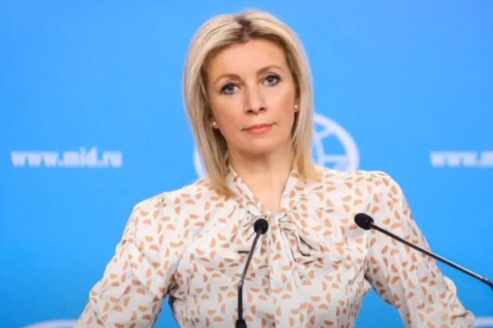 Zaharova: Da Zapad zaista želi mir, prestao bi da Ukrajinu snabdijeva oružjem