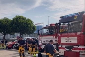 Stigla pomoć našim vatrogascima: Ekipa iz Švajcarske krenula na teren