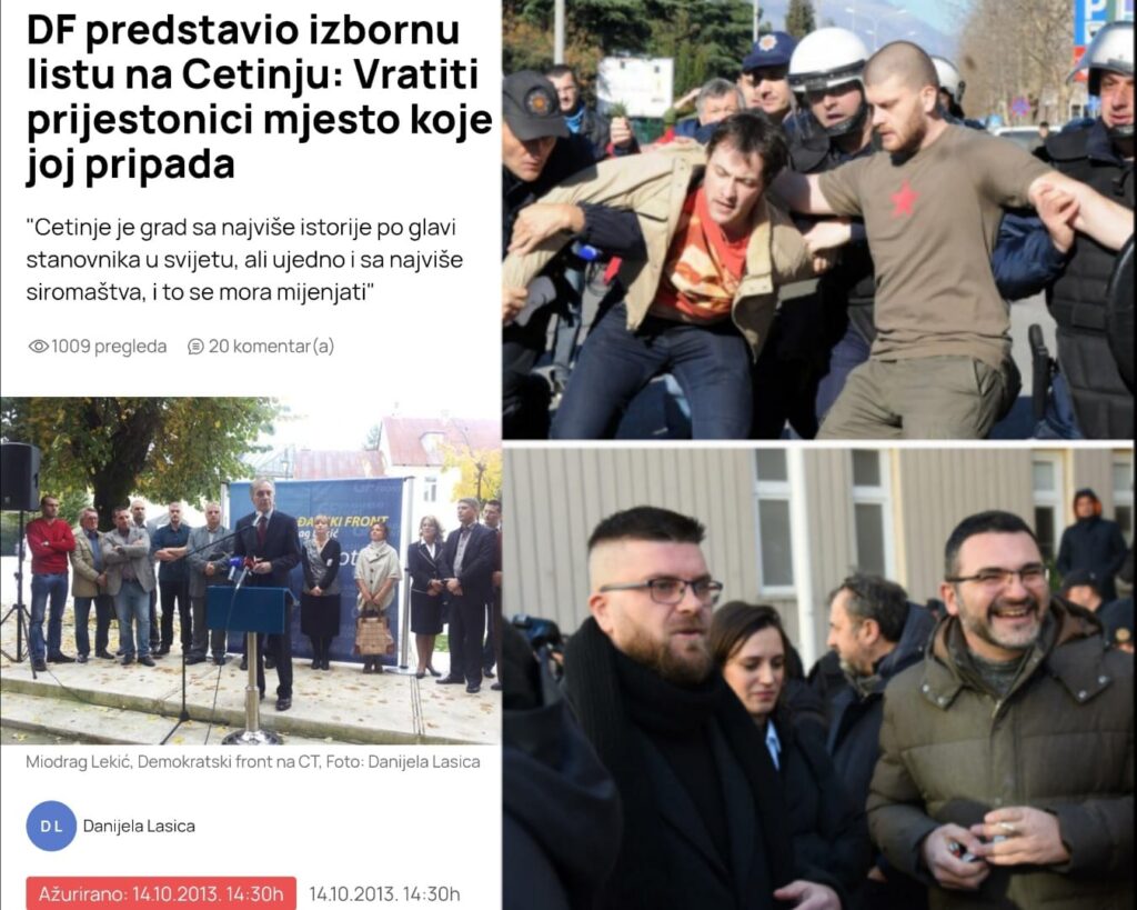 Batrićević – od trećeg mjesta na listi DF-a do komitskog barjaktara