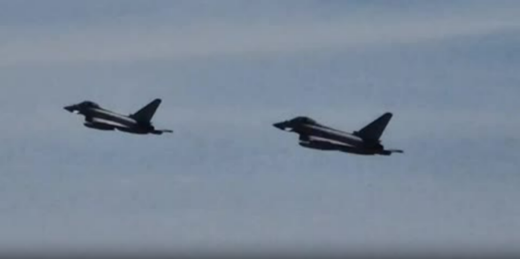 Redovna NATO misija: Eurofighters iznad Crne Gore