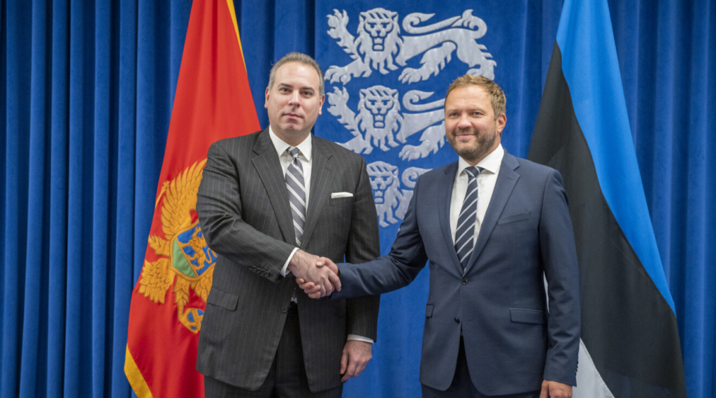 Ivanović – Cakna: Estonija potvrđuje snažnu podršku evropskoj integraciji Crne Gore