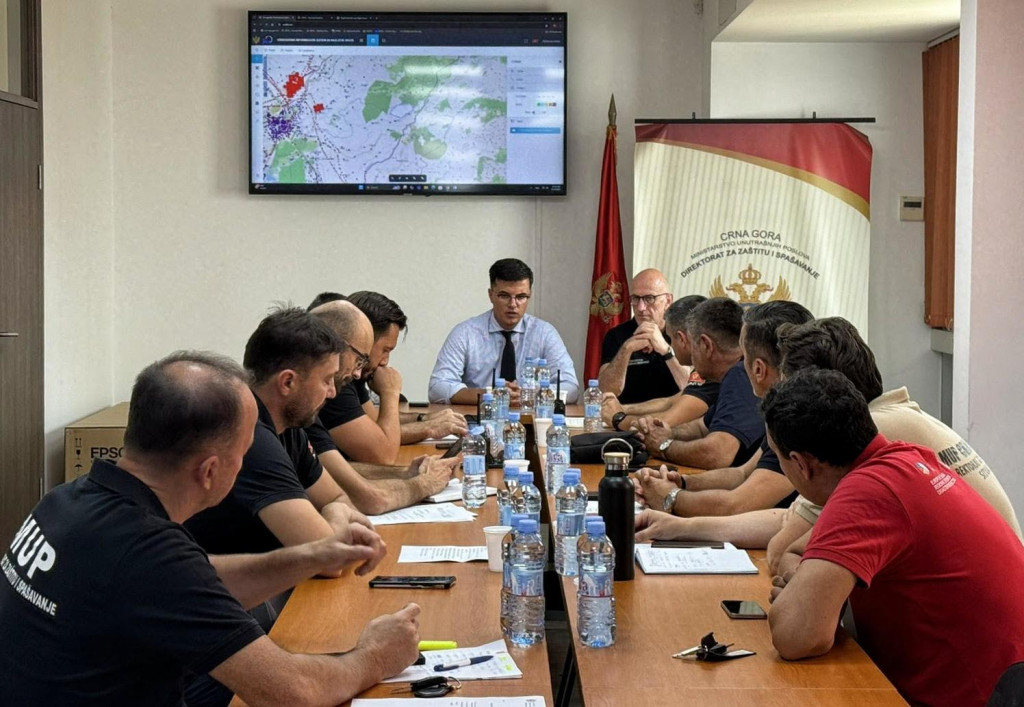 Šaranović: Svi nacionalni kapaciteti operativni, značajna podrška mađunarodnih partnera